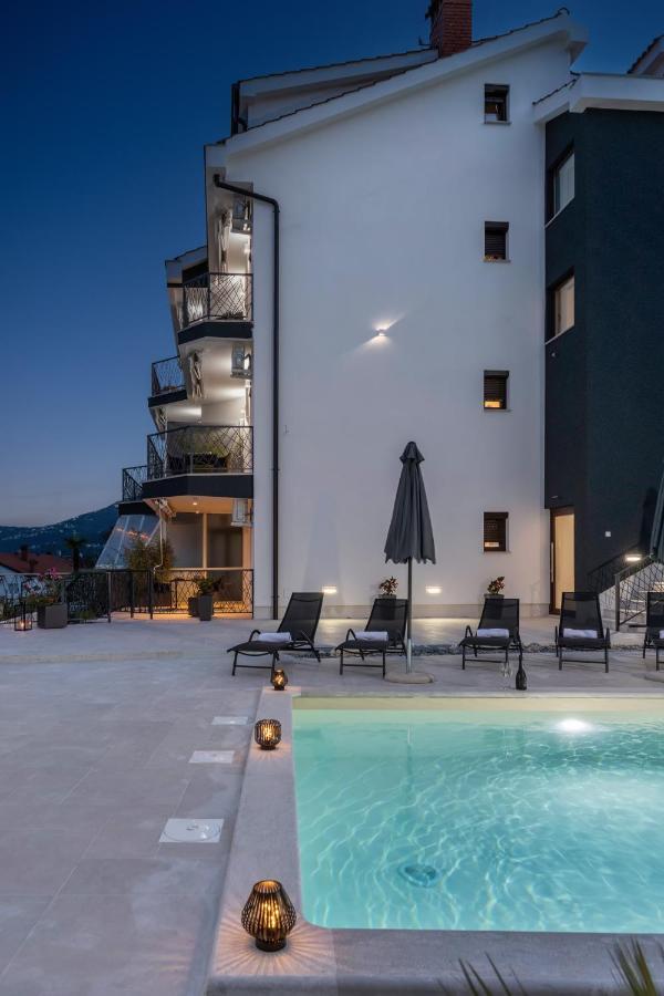 Villa Adriatic, Apartment Enio With Swimming Pool, Panoramic Sew View, Free Parking Icici Luaran gambar